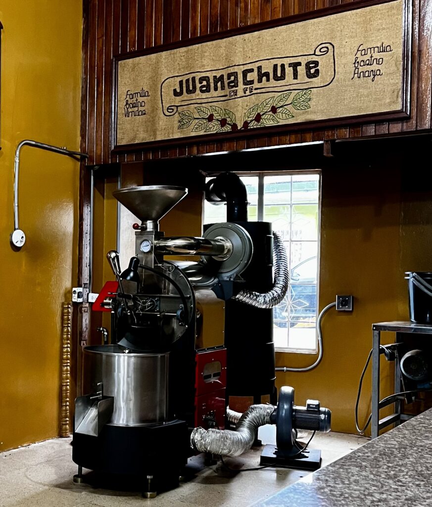 Roasting at Cafe Juanachute