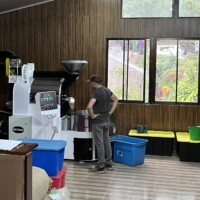 Coffee roasting at source